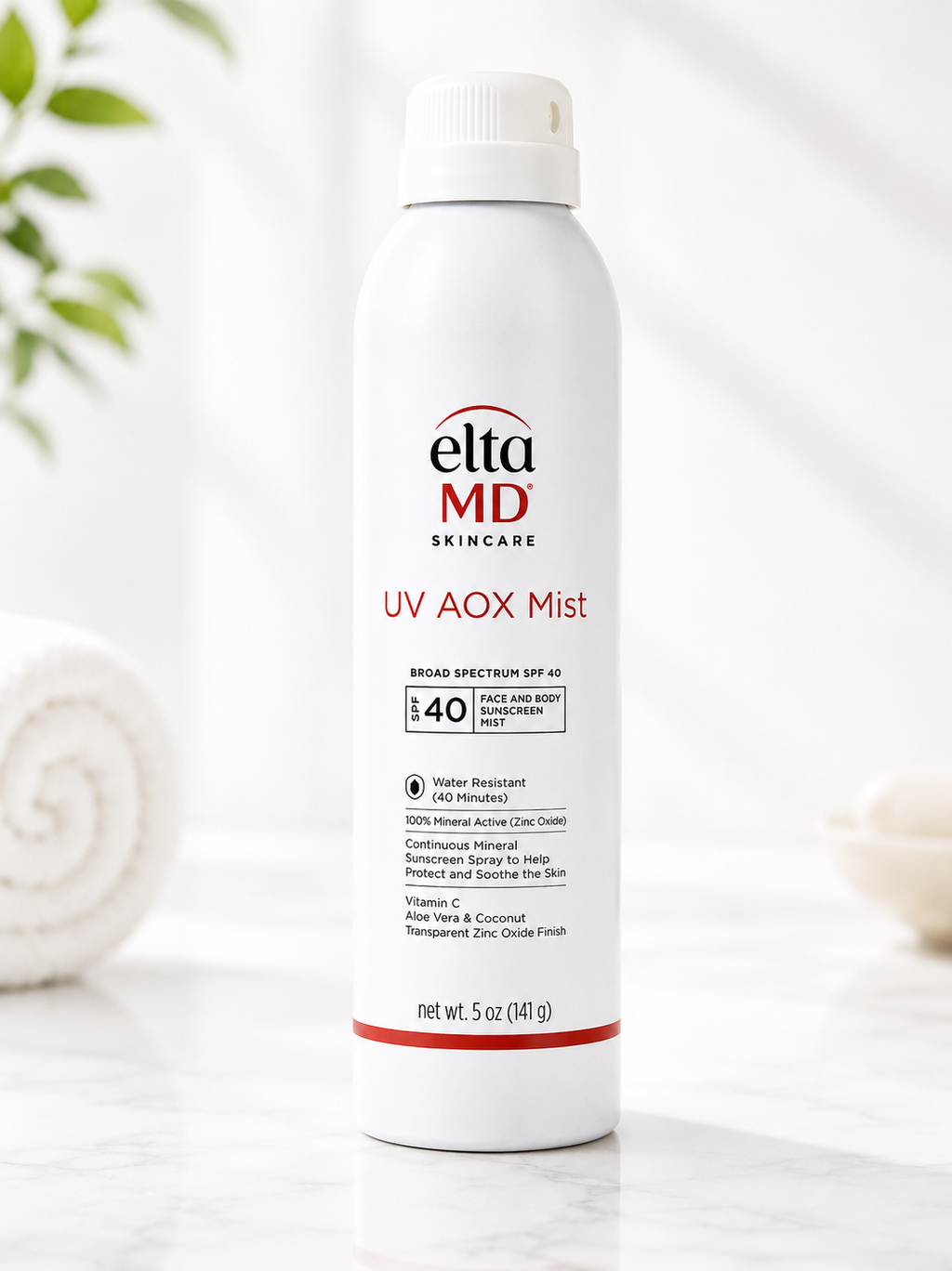 EltaMD UV AOX Mist SPF 40 – Face & Body Sunscreen Spray